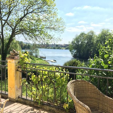 Bed and Breakfast En Bord de Seine Vétheuil Exterior foto