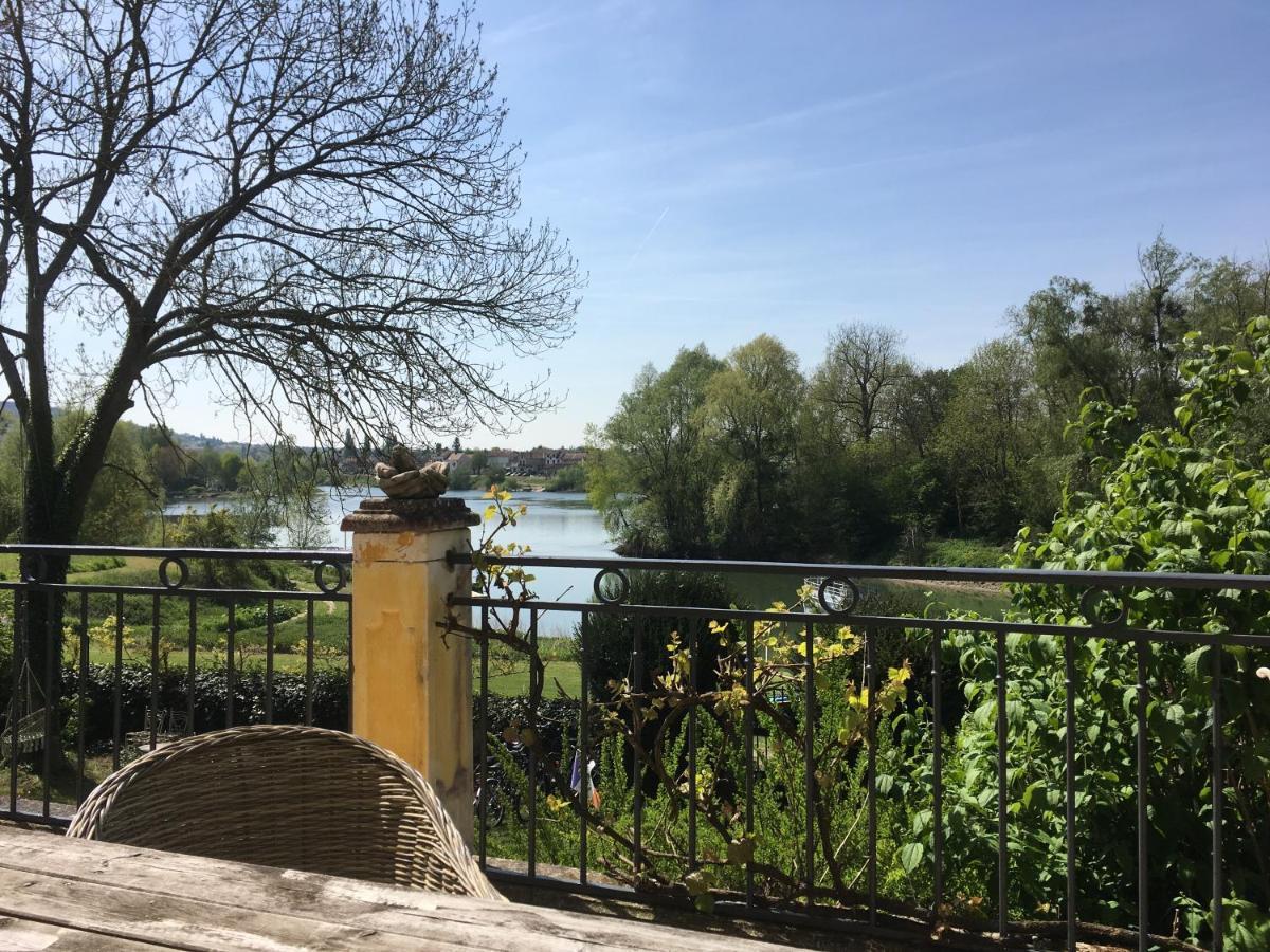 Bed and Breakfast En Bord de Seine Vétheuil Exterior foto